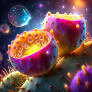 Incense, Chill Vibes 11" Pack [Poppin Prickly Pear] (5 Bamboo & Charcoal Sticks)