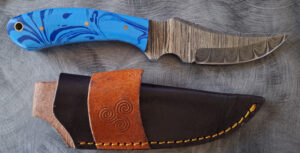 Knife "Old Skinner (Blue Crystal Lake)" [OS-1]